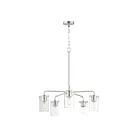 Maxim Lighting 11846CDSN Sleek 5-Lumières 300W Nickel satiné Incandescence Lustre