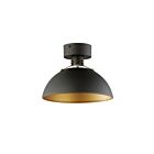 Maxim Lighting 12040ABBK Dawn 1-lumière Plafonnier semi encastré