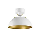Maxim Lighting 12040WTSBR Dawn 1-lumière Plafonnier semi encastré