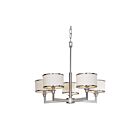 Maxim Lighting 12055WTSN Nexus 5-Lumières 300W Nickel satiné Incandescence Lustre