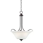 Maxim Lighting 12070FTOI Vital 3-Lumières 180W Bronze frotté à l'huile Suspendu