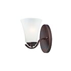 Maxim Lighting Vital 12081FTOI 1-lumière 60W Bronze huilé Vanité
