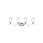 Maxim Lighting Vital 12084FTPC 4-lumières 60W Chromé poli Vanité