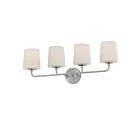 Maxim Lighting Bristol 12094SWSN 4-lumières 60W Nickel satiné Vanité