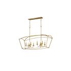 Maxim Lighting 12169GL 3-Lumières 180W Laiton vieilli naturel Suspendu