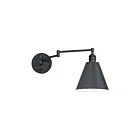 Maxim Lighting Library 12220BK 1-Lumière Noir Applique Murale