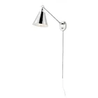 Maxim Lighting Library 12222PN 1-Lumière Nickel poli Applique Murale