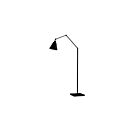 Maxim Lighting 12228BK Library 1-Lumière 100W Noir Lampe sur pied Incandescence