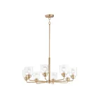 Maxim Lighting 12268CDHR Acadia 8-Lumières 480W Héritage Incandescence Lustre