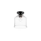 Maxim Lighting 12270CDBK Acadia 1-lumière Plafonnier semi encastré