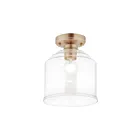 Maxim Lighting 12270CDHR Acadia 1-lumière Plafonnier semi encastré