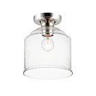 Maxim Lighting 12270CDSN Acadia 1-lumière Plafonnier semi encastré