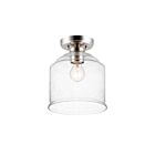 Maxim Lighting 12270CDSN Acadia 1-lumière Plafonnier semi encastré