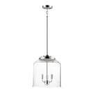Maxim Lighting 12273CDSN Acadia 3-Lumières 180W Nickel satiné Suspendu