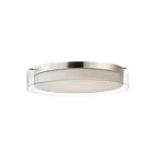 Maxim Lighting 12286CLSWSN Duo 1-lumière 32W Nickel satiné Plafonnier encastré