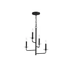 Maxim Lighting 12324TCAR Madeira 4-Lumières 240W Anthracite Incandescence Lustre