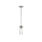Maxim Lighting 12406CLSN Pinn 1-Lumière 60W Nickel satiné Suspendu