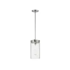 Maxim Lighting 12408CLSN Pinn 1-Lumière 60W Nickel satiné Suspendu