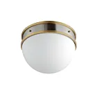 Maxim Lighting 12419SWSNSBR Duke 1-lumière 60W Traduire Plafonnier encastré
