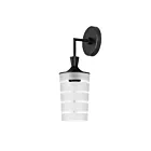 Maxim Lighting Copacabana 12442CLFTBK Noir 60W Lanterne murale d'extérieur
