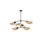 Maxim Lighting 12636NABK Bonnet 6-Lumières 360W Noir Suspendu