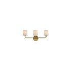 Maxim Lighting 12693WTNAB 3-Lumières 180W Laiton vieilli naturel Luminaire de vanité