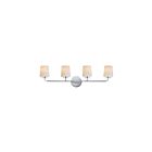 Maxim Lighting 12694WTPC 4-Lumières 240W Chrome poli Luminaire de vanité