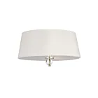 Maxim Lighting 12751WTPN Rondo 3-lumières 60W Nickel poli Plafonnier encastré