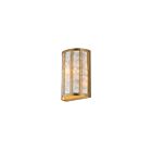 maxim Lighting 12800CZNAB 1-Lumière 40W Capiz et laiton vieilli naturel Applique murale