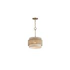 Maxim Lighting 12811OFNAB 1-Lumière 60W Laiton vieilli naturel Suspendu