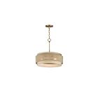 Maxim Lighting 12813OFNAB 3-Lumières 180W Laiton vieilli naturel Suspendu