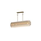 Maxim Lighting 12815OFNAB 5-Lumières 300W Laiton vieilli naturel Suspendu