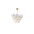 Maxim Lighting 12825WTNAB 5-Lumières 300W Laiton vieilli naturel Lustre