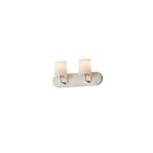 Maxim Lighting 12892WTSN 2-Lumières 120W Nickel satiné Luminaire de vanité