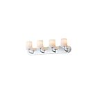 Maxim Lighting 12894WTPC 4-Lumières 240W Chrome poli Luminaire de vanité