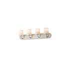 Maxim Lighting 12894WTSN 4-Lumières 240W Nickel satiné Luminaire de vanité