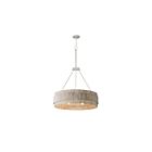 Maxim Lighting 14456WWTEC 6-Lumières 360W Ecru Lustre