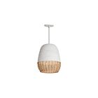 Maxim Lighting 14912NAIV 1-Lumière 60W Noir Suspendu