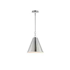 Maxim Lighting 15162SN Veritas 1-Lumière 60W Nickel satiné Suspendu