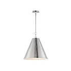 Maxim Lighting 15164SN Veritas 1-Lumière 60W Nickel satiné Suspendu