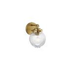 Maxim Lighting 15191CRSBR 1-Lumière 60W Laiton satiné Applique murale
