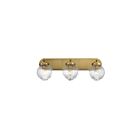 Maxim Lighting 15193CRSBR 3-Lumières 180W Laiton satiné Luminaire de vanité