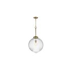 Maxim Lighting 15196CRSBR 1-Lumière 60W Laiton satiné Suspendu