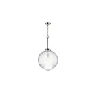 Maxim Lighting 15196CRSN 1-Lumière 60W Nickel satiné Suspendu