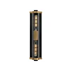 Maxim Lighting Opulent 16122CRBKAB Noir/Laiton antique 80W Lanterne murale d'extérieur