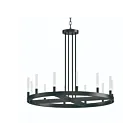 Maxim Lighting 16164CRBK Ovation 12-Lumières 36W Noir LED Lustre