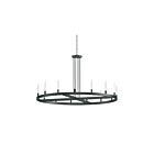 Maxim Lighting 16168CRBK Ovation 15-Lumières 30W Noir LED Lustre