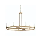 Maxim Lighting 16168CRGLD Ovation 15-Lumières 30W Or LED Lustre