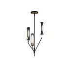 Maxim Lighting 16173CLBKAB 3-lumières 18W Suspendu