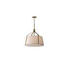 Maxim Lighting 16182WLNAB 4-Lumières 240W Laiton vieilli naturel Suspendu